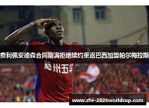 费利佩安德森合同期满拒绝续约重返巴西加盟帕尔梅拉斯 费利佩安德森合同期满拒绝续约重返巴西加盟帕尔梅拉斯